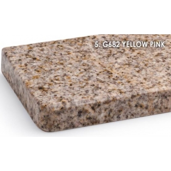 Parapet z granitu G682/Yellow Pink grubość 3cm